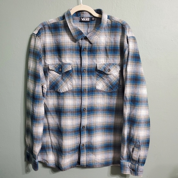 Vans Other - Vans Casual Button Down Plaid Long Sleeve Shirt